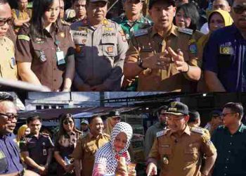 Wali Kota Tebing Tinggi Tinjau Pasar Inpres, Tegaskan Tidak Ada Relokasi Pedagang Pada Pelaksanaan Revitalisasi Pasar