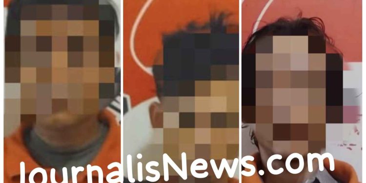 Dua Pelaku Pengedar Dan Satu Penikmat Sabu Sangkut di Polres Pelabuhan Belawan