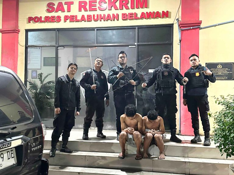Tindaklanjuti Aduan Masyarakat 110, Kabag Ops Polres Pelabuhan Belawan Sigap Ringkus Pelaku Tawuran 