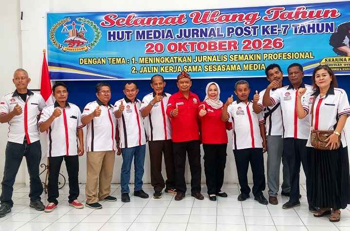 HUT Ke-7 Media Jurnal Post Tegaskan Komitmen Perkuat Profesionalisme Dan Sinergi Antar Jurnalis